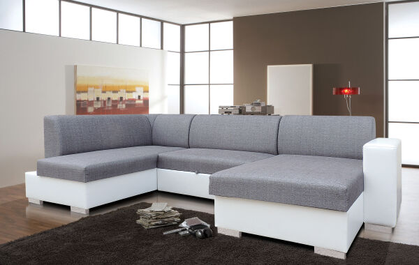 Monaco Lux  U alakú sarok, hullámrugós.