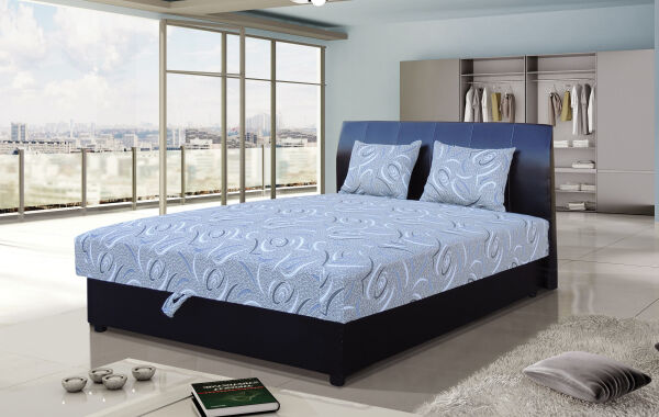 Retro franciaágy, rugós, 160x200cm .