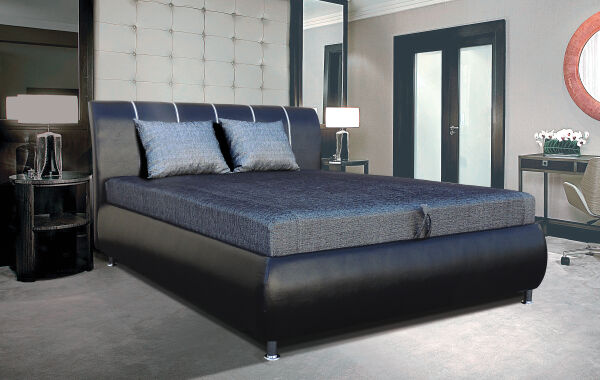 Nico franciaágy, erősített rugós, vagy minőségi nagy rugalmasságú vastag habbal.