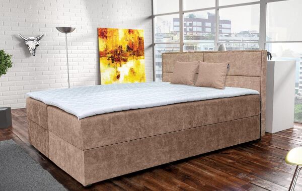 Aramis ortopéd erősített rugós boxspring ágy