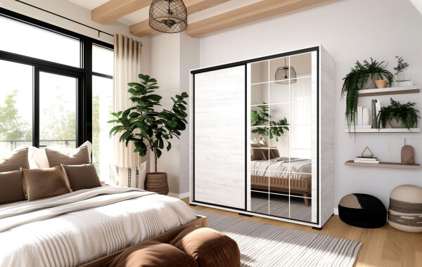 Omaha tolóajtós gardrób