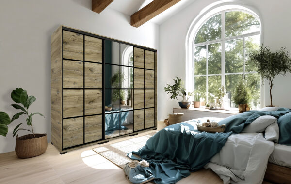 Rock tolóajtós gardrób