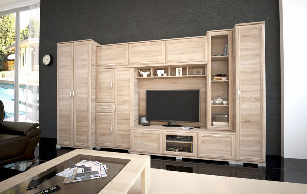 Andorra szekrénysor Bl és keretléces