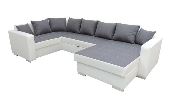 Baltimor  U alakú sarokülőgarnitúra, hullámrugós